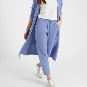 Banana Republic Petite Sweater Jogger in Powder Blue